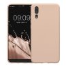 Husa Huawei P20, Crem, Silicon, KWM000008PX012C