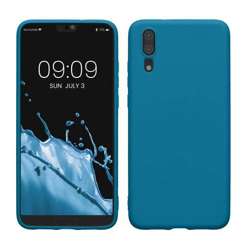 Husa Huawei P20, Albastru, Silicon, KWM000008PX013C