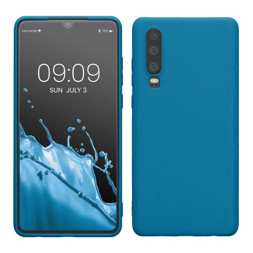 Husa Huawei P30, Albastru, Silicon, KWM000009MF018C