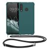 Husa Huawei P30 Lite, Verde inchis, Silicon, KWM0000119R006C