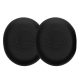 Set 2 Perne de urechi Kwmobile pentru Jabra Evolve 2 65/Evolve 65 SE, Negru, Piele ecologica, KWM0000256O001C