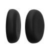 Set 2 Perne de urechi Kwmobile pentru Jabra Evolve 2 65/Evolve 65 SE, Negru, Piele ecologica, KWM0000256O001C