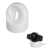 Docking stand Kwmobile pentru Samsung Galaxy Watch 4/Galaxy Watch 4 Classic/Galaxy Watch 3, Alb, Silicon, KWM0000257B002C
