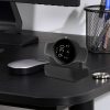 Docking stand Kwmobile pentru Google Pixel Watch, Negru, Silicon, KWM0000257C001C