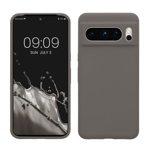 Husa Google Pixel 8 Pro, Gri, Silicon, KWM0000208G038C