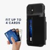 Husa Apple iPhone 11, Negru, Plastic, KWM000022PU001C