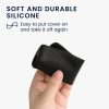 Husa telecomanda Kwmobile pentru Nintendo Wii, Negru, Silicon, KWM000023RR001C