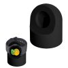 Docking stand Kwmobile pentru Samsung Galaxy Watch 5, Negru, Silicon, KWM0000257A001C