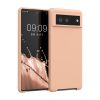 Husa Google Pixel 6, Crem, Silicon, KWM000013EZ065C