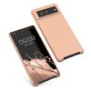 Husa Google Pixel 6, Crem, Silicon, KWM000013EZ065C