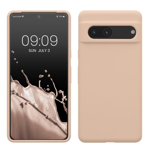 Husa Google Pixel 7, Crem, Silicon, KWM0000171I051C