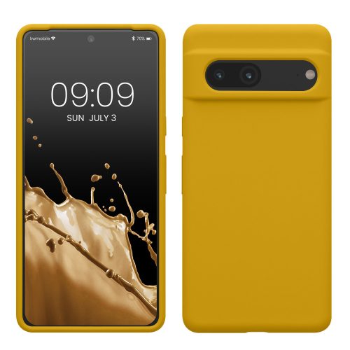 Husa Google Pixel 7, Galben, Silicon, KWM0000171I053C