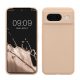 Husa Google Pixel 8, Crem, Silicon, KWM000020JF017C