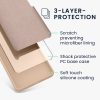 Husa Google Pixel 8, Crem, Silicon, KWM000020JF017C