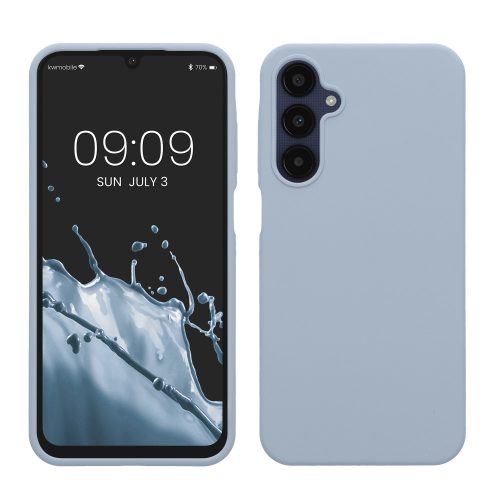 Husa Samsung Galaxy A25, Albastru deschis, Silicon, KWM000021MV003C