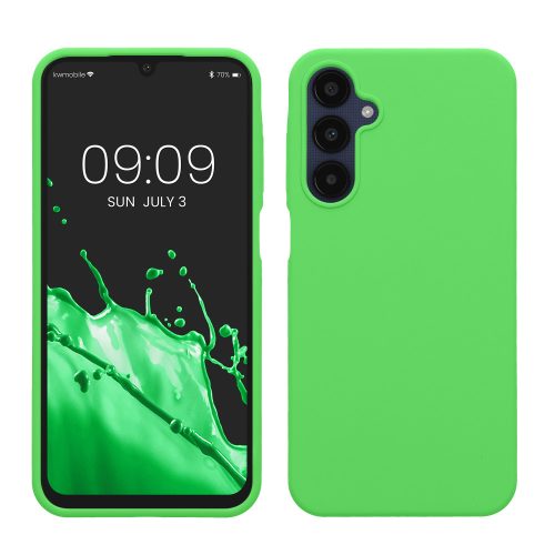 Husa Samsung Galaxy A25, Verde, Silicon, KWM000021MV009C