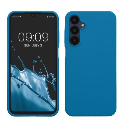 Husa Samsung Galaxy A25, Albastru, Silicon, KWM000021MV018C