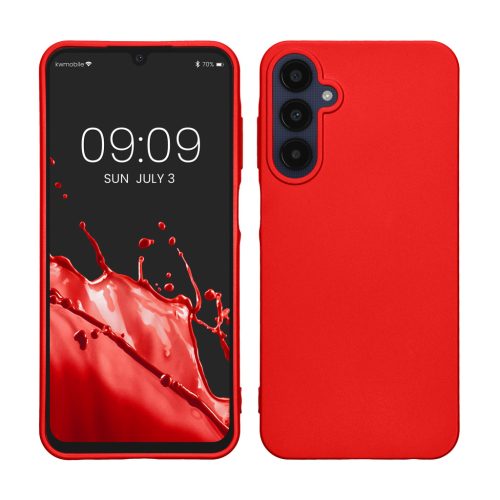 Husa Samsung Galaxy A25, Rosu, Silicon, KWM000021MZ003C