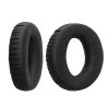 Set 2 Perne de urechi Kwmobile pentru Jabra Evove 80 MS/Evolve 80 UC, Negru, Piele ecologica, KWM0000257N001C