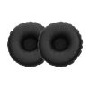 Set 2 Perne de urechi Kwmobile pentru Logitech 960, Negru, Piele ecologica, KWM0000257O001C