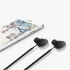 Set 2 Curele casti Kwmobile pentru Anker Soundcore Space A40, Negru, Silicon, KWM0000257S001C