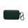 Husa Casti Kwmobile pentru Jabra Evolve 2 Buds, Verde inchis, Silicon, KWM000018PY003C
