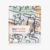 Set 2 Huse complete Kwmobile pentru Xiaomi Mi Band 8, Transparent, Plastic, KWM0000206D002C