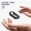 Set 2 Huse complete Kwmobile pentru Xiaomi Mi Band 8, Negru/Roz, Plastic, KWM0000206D003C