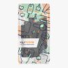 Set 3 Card pocket Kwmobile pentru telefoane, Negru, Silicon, KWM000020KG001C