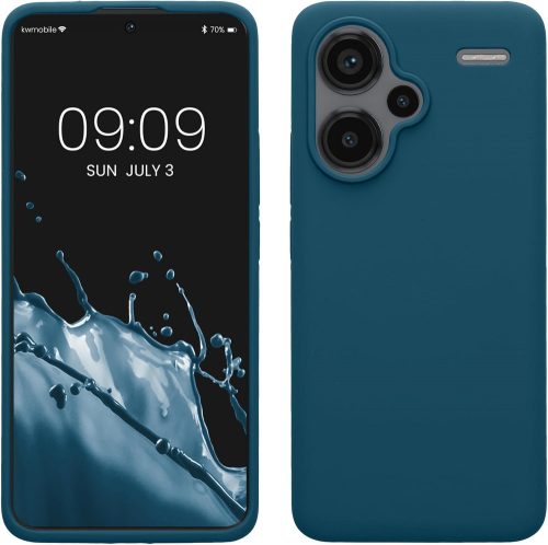 Husa Xiaomi Redmi Note 13 Pro Plus 5G, Albastru, Silicon, KWM000020KH002C