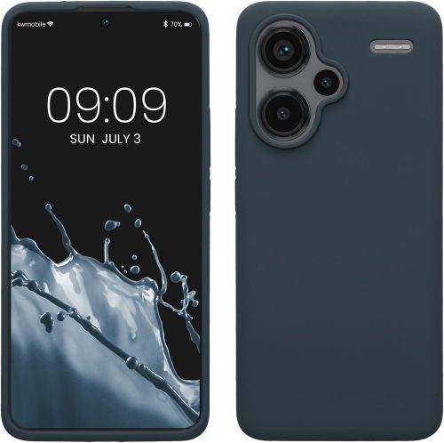 Husa Xiaomi Redmi Note 13 Pro Plus 5G, Verde inchis, Silicon, KWM000020KH003C