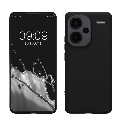 Husa Xiaomi Redmi Note 13 Pro Plus 5G, Negru, Silicon, KWM000020KI001C