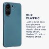 Husa Xiaomi Poco C65/Redmi 13C, Albastru, Silicon, KWM000020KO001C