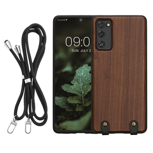 Husa Samsung Galaxy S20 FE, Maro, Lemn, KWM000021OA001C