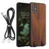 Husa Samsung Galaxy A51, Maro, Lemn, KWM000021OE001C