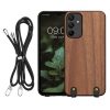 Husa Samsung Galaxy A15 5G, Maro, Lemn, KWM000021OJ001C