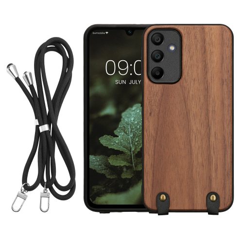 Husa Samsung Galaxy A15 5G, Maro, Lemn, KWM000021OJ001C
