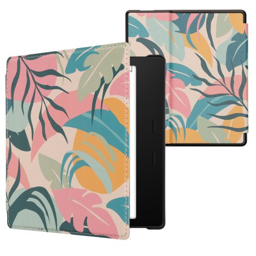 Husa Kwmobile pentru Amazon Kindle Oasis 10, Multicolor, Piele ecologica, KWM000010AE062C