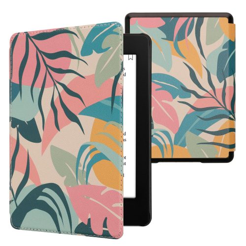 Husa Kwmobile pentru Amazon Kindle Paperwhite 11, Multicolor, Piele ecologica, KWM000017FL029C
