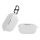 Husa Casti Kwmobile pentru JBL WAVE BUDS, Alb, Silicon, KWM000018FB004C