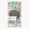 Husa Universala Kwmobile pentru casti, Negru/Portocaliu, Silicon, KWM000007UN004C