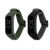Set 2 Curele Kwmobile pentru OPPO Band Sport, Verde inchis/Gri, Nylon, KWM0000173Y006C