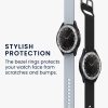 Rama cadran Kwmobile pentru Samsung Galaxy Watch 6 Classic, Argintiu, Aluminiu, KWM000024TK002C