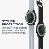Rama cadran Kwmobile pentru Samsung Galaxy Watch 6 Classic, Argintiu, Aluminiu, KWM000024TL002C