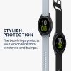 Rama cadran Kwmobile pentru Samsung Galaxy Watch 5, Negru/Argintiu, Aluminiu, KWM0000259A001C