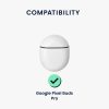 Husa Casti Kwmobile pentru Google Pixel Buds Pro, Albastru inchis, Silicon, KWM0000259E001C