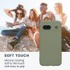 Husa Google Pixel 8a, Verde deschis, Silicon, KWM000020KU003C