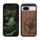 Husa Google Pixel 8a, Maro, Lemn/Silicon, KWM000020KV001C
