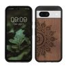 Husa Google Pixel 8a, Maro, Lemn/Silicon, KWM000020KV002C