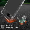 Husa cu jnur Google Pixel 8a, Transparent/Negru, Silicon, KWM000020KZ001C